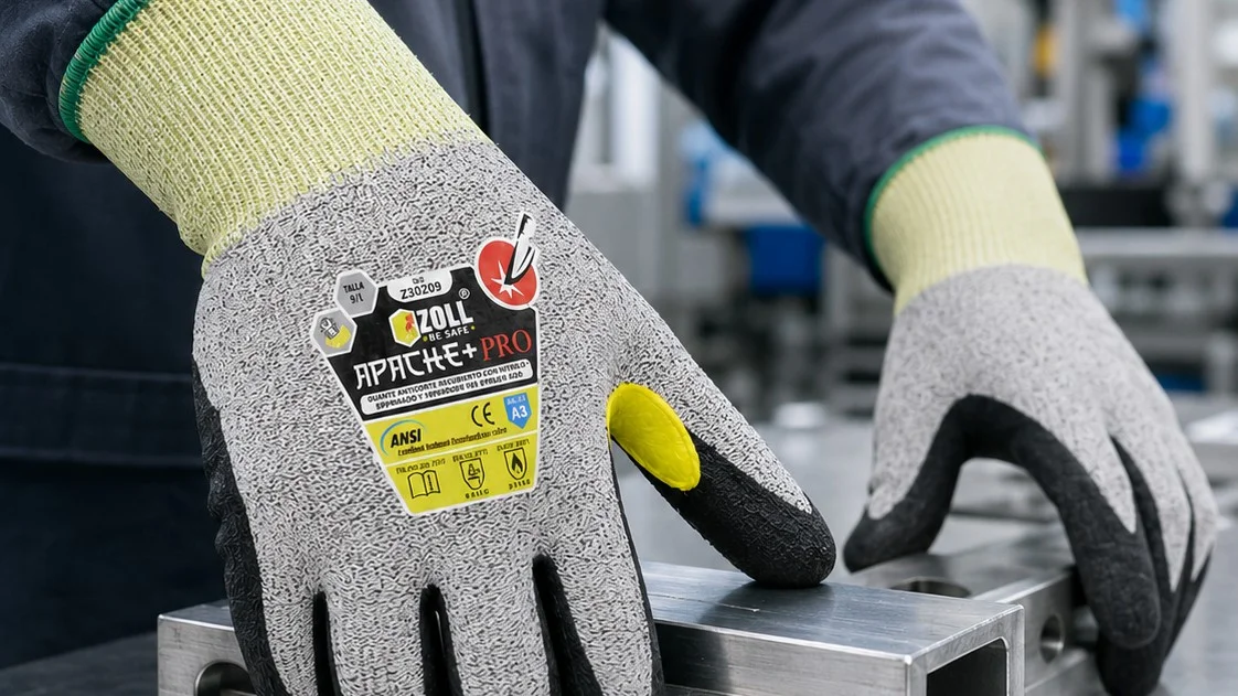 Guantes anticorte EN 388: niveles del 1 al 5 (y las nuevas letras A-F) explicados sin vueltas